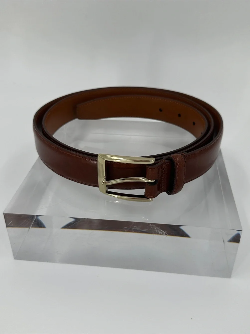 Jos. A. Bank, Brown Leather Belt. Size: 48